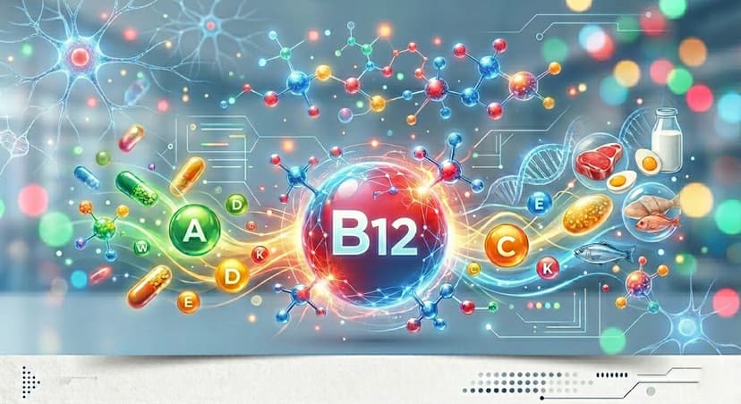 Vitaminler ve B12 Vitamini Hakkında Bilmeniz Gerekenler